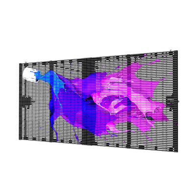Alto schermo di vetro trasparente di luminosità 3000cd 4000cd LED per costruzione
