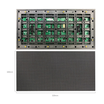 Modulo all'aperto del bordo di schermo di pubblicità di alta stabilità LED 320mm*160mm