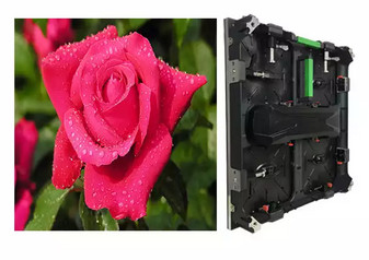 Il dado locativo dell'interno impermeabile dello schermo P4.8 576×576mm di IP65 LED il Governo di fusion d'alluminio