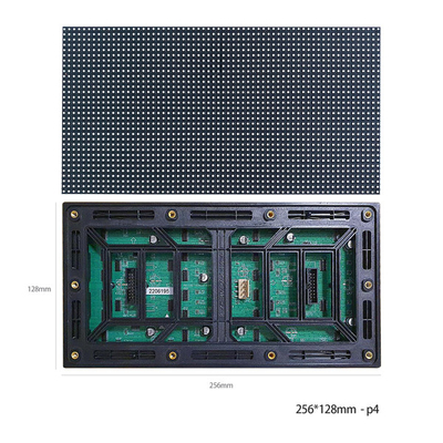 Esposizione all'aperto della struttura del pixel dello schermo 1R1G1B di pubblicità di P4mm LED