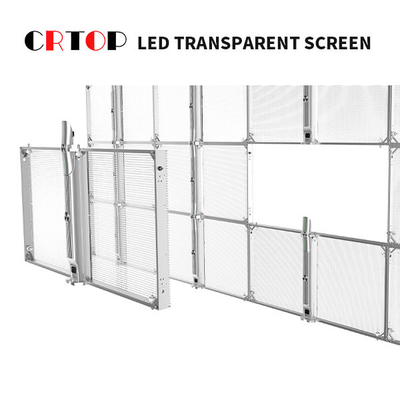 Lo schermo di vetro trasparente di velocità di rinfrescamento 3840HZ LED per il centro commerciale
