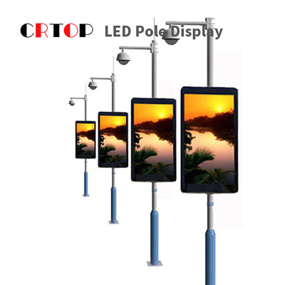 Esposizione di LED impermeabile di palo di iluminazione pubblica IP65 per la pubblicità