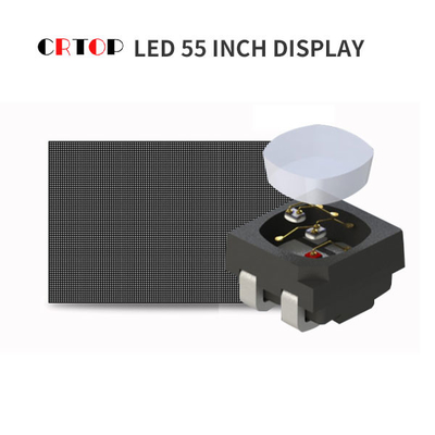 Scatola a 55 pollici fissa dell'interno industriale dell'esposizione di LED di P1.875mm grande