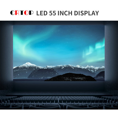 Scatola a 55 pollici fissa dell'interno industriale dell'esposizione di LED di P1.875mm grande