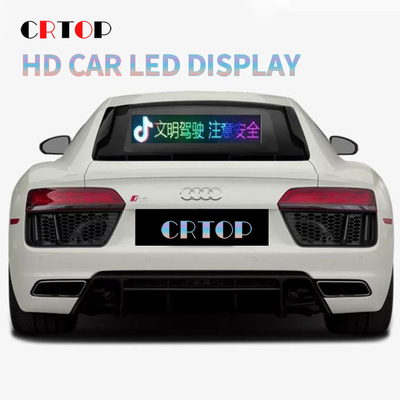 Schermo di pubblicità dell'automobile LED di 1R1G1B 2500cd con forte flessibilità