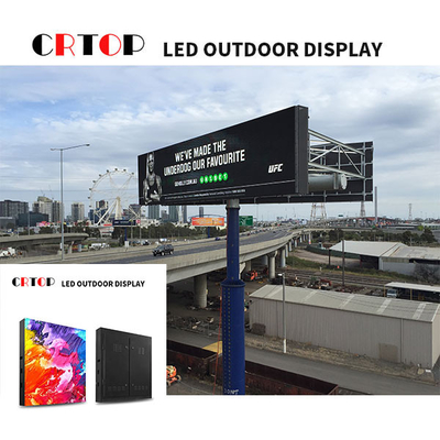 16Bit schermo all'aperto di pubblicità di gradazione di grigio LED per gli edifici per uffici