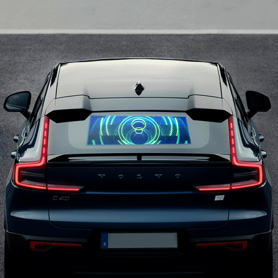 sistema di controllo maturo trasparente del visualizzatore digitale della finestra sul cortile dell'automobile del LED