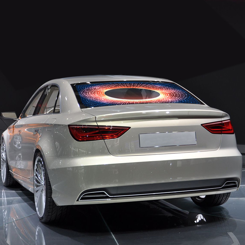 IP30 definizione dello schermo di pubblicità dell'automobile LED alta e colori luminosi